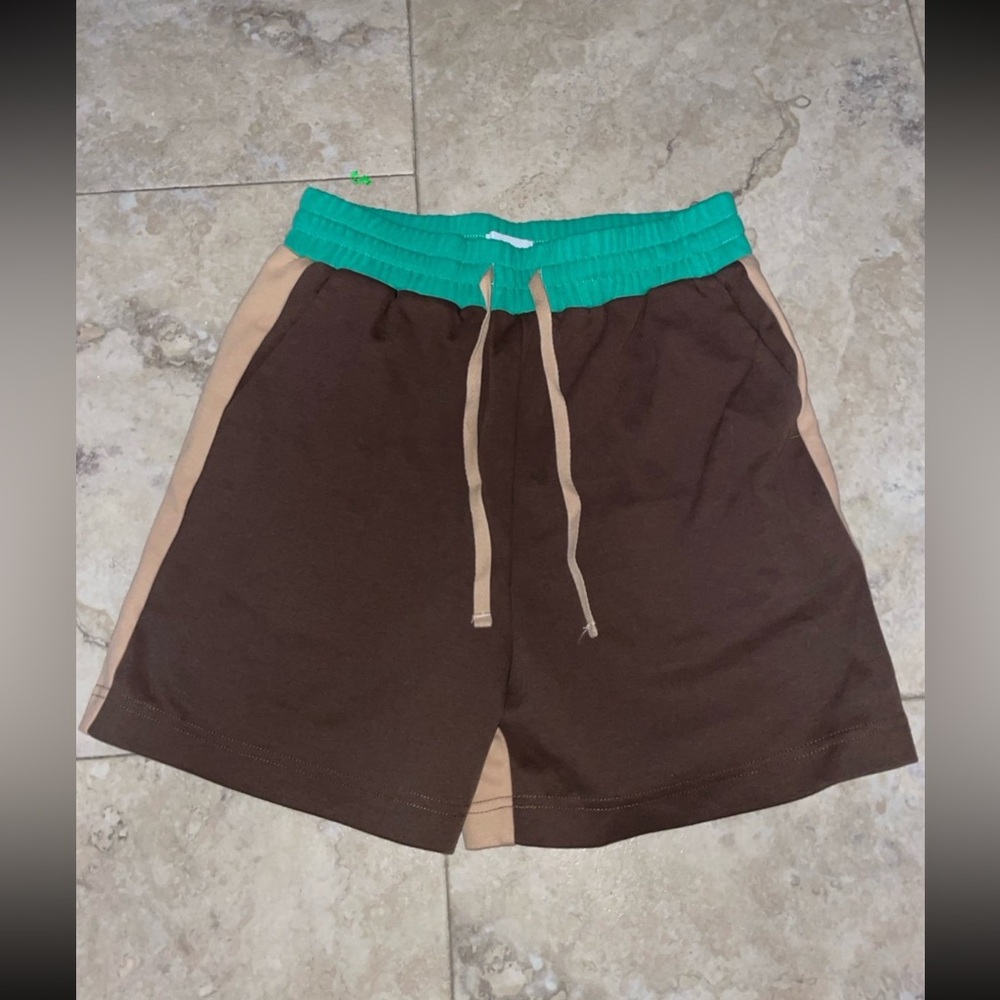 The Drop Color Block Shorts NWT XS